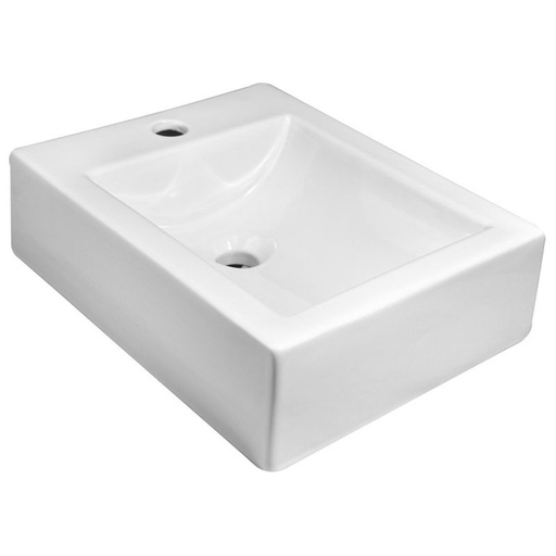 [101-26-01-003] LAVABO BLANCO CUADRADO ECONOMICO JR