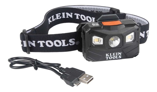 [061-09-13-013] LUZ FRONTAL RECARGABLE DE 400 LÚMENES QUEFUNCIONA TODO EL DÍA CON CORREA DE TELA