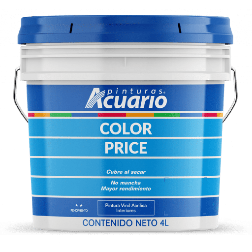 [VA800CREMA] PINTURA VINIL ACRILICA CREMA 4L