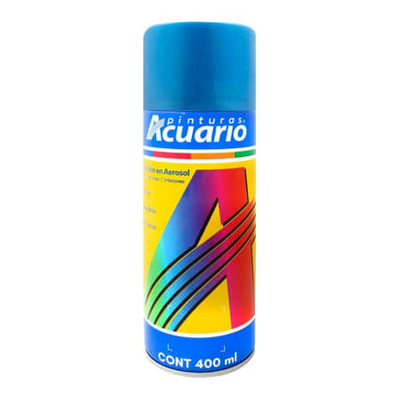 [ESMALTE ACRILICO EN AEROSOL AZUL ACUARIO] AEROSOL ACUARIO AZUL ACUARIO 400ML