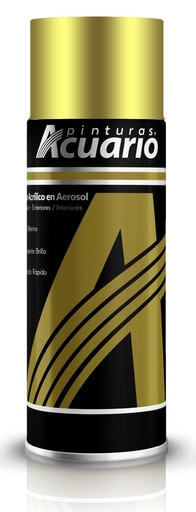 [ESMALTE ACRILICO EN AEROSOL KILATES NIQUELADO] AEROSOL ACUARIO KILATES NIQUELADO 400ML