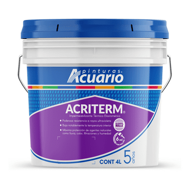 [IM777/7785AÑOS] IMPERMEABILIZANTE TERMICO ELASTOMERICO 5 AÑOS 19L 