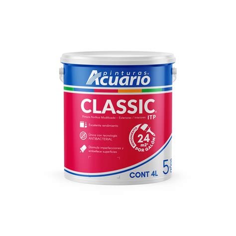 [VA400AMARILLONAPOLITANO] CLASSIC PINTURA VINIL ACRILICA AMARILLO NAPOLITANO 4L