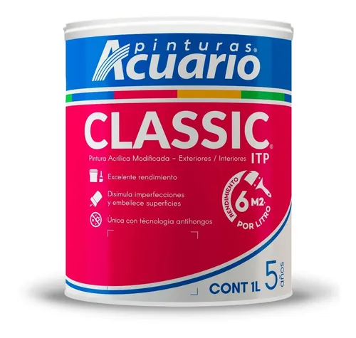 [VA400TABACO] CLASSIC PINTURA VINIL ACRILICA TABACO 1L